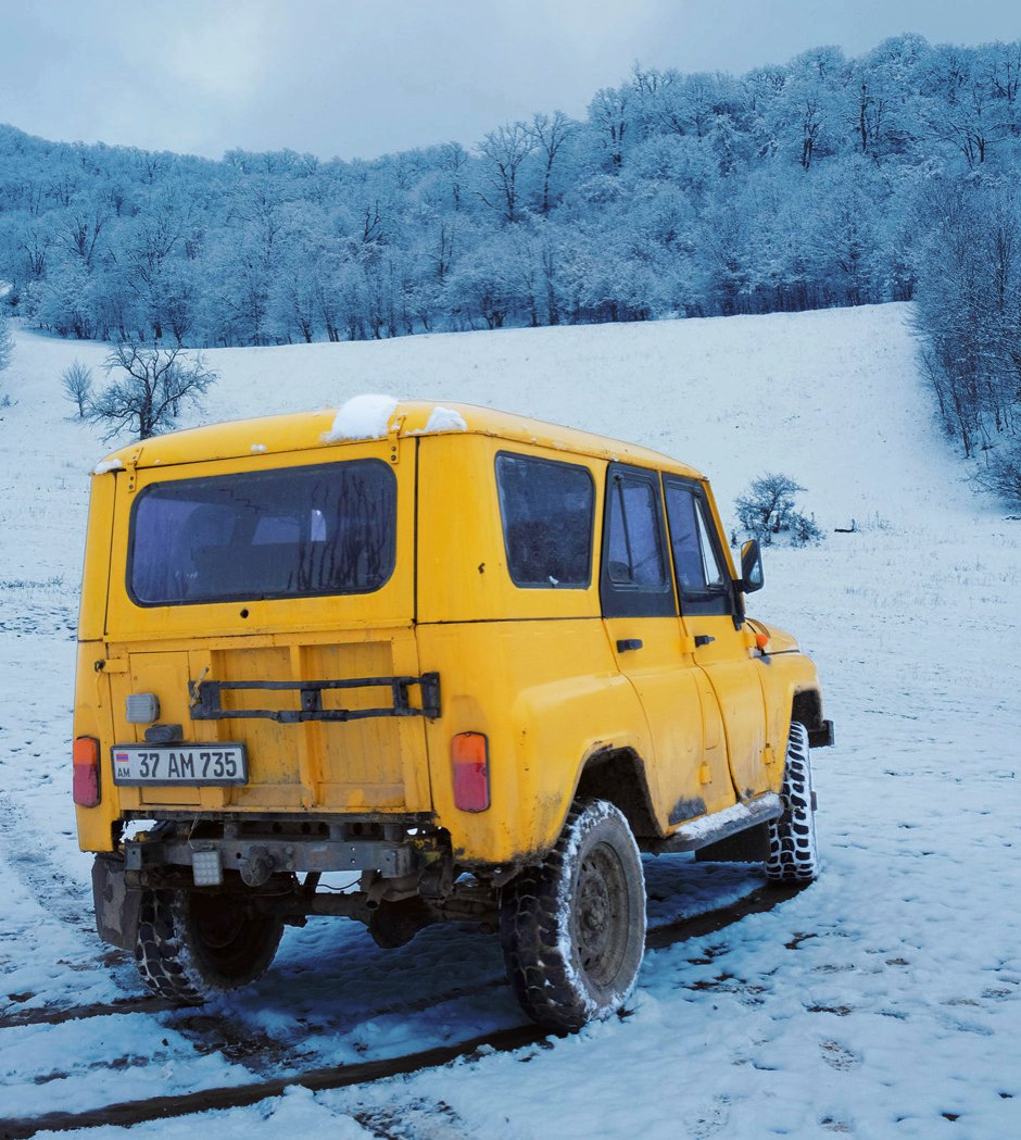 Highland jeeping in Dilijan